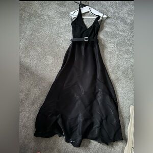 Scott McClintock Black Backless Dress
